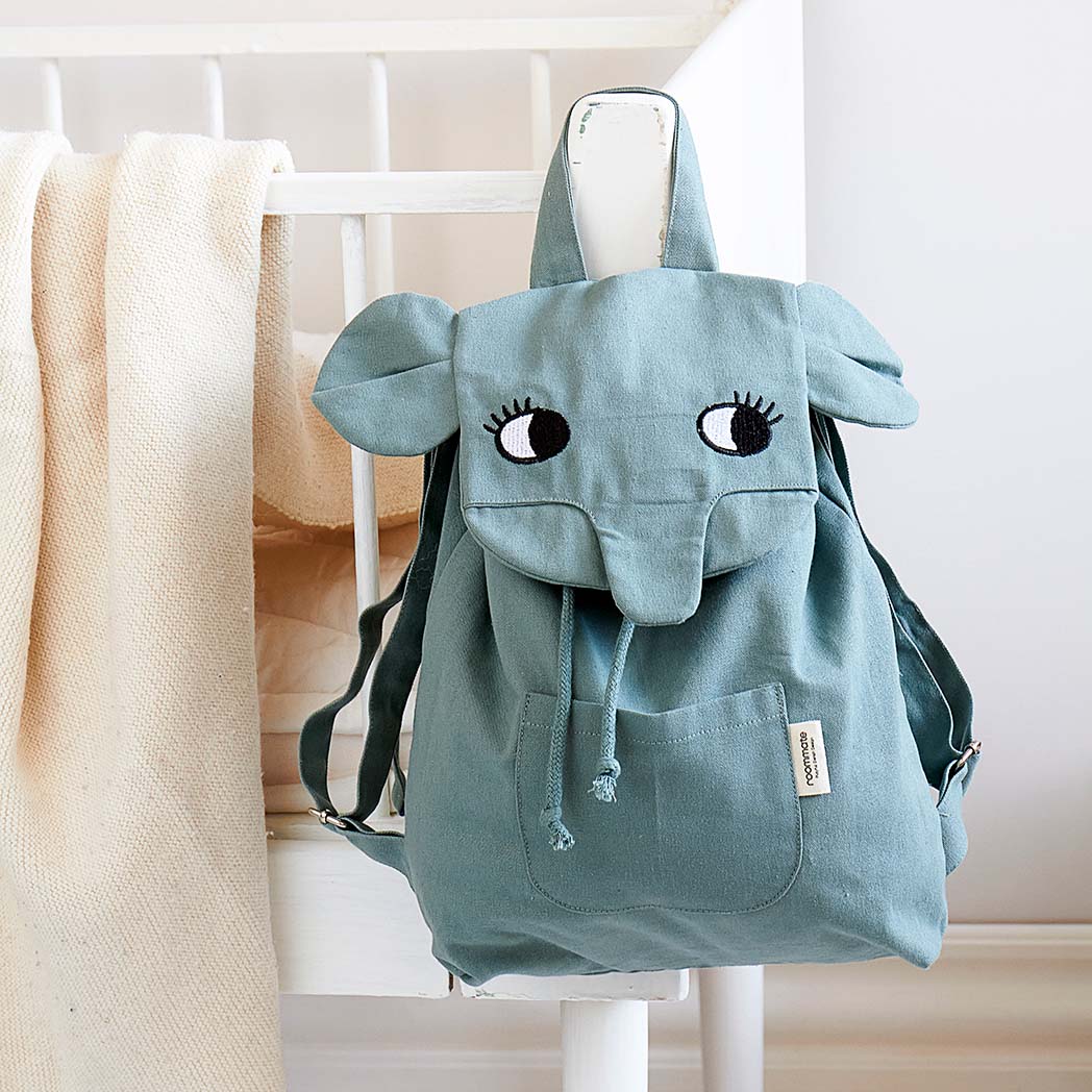 Rygsæk Elefant - Sea Grey • ROOMMATE.dk