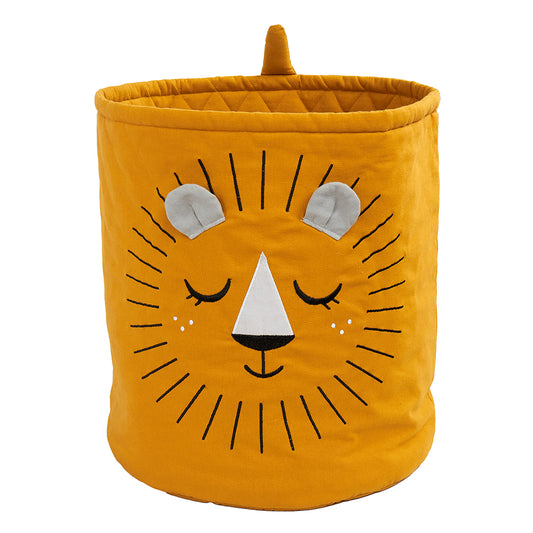 Løve Opbevaringskurv - Okker • ROOMMATE.dk
