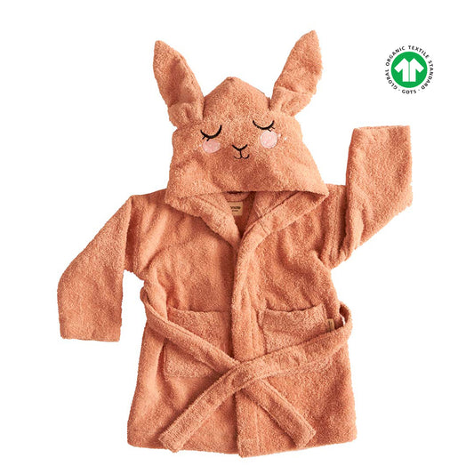 Kanin Badekåbe - Lys Rosa - ROOMMATE.dk