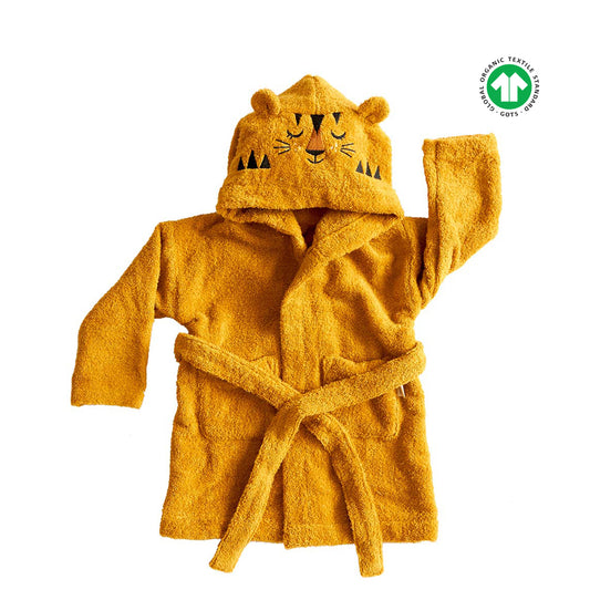 Tiger Badekåbe - Okker Gul -ROOMMATE.dk