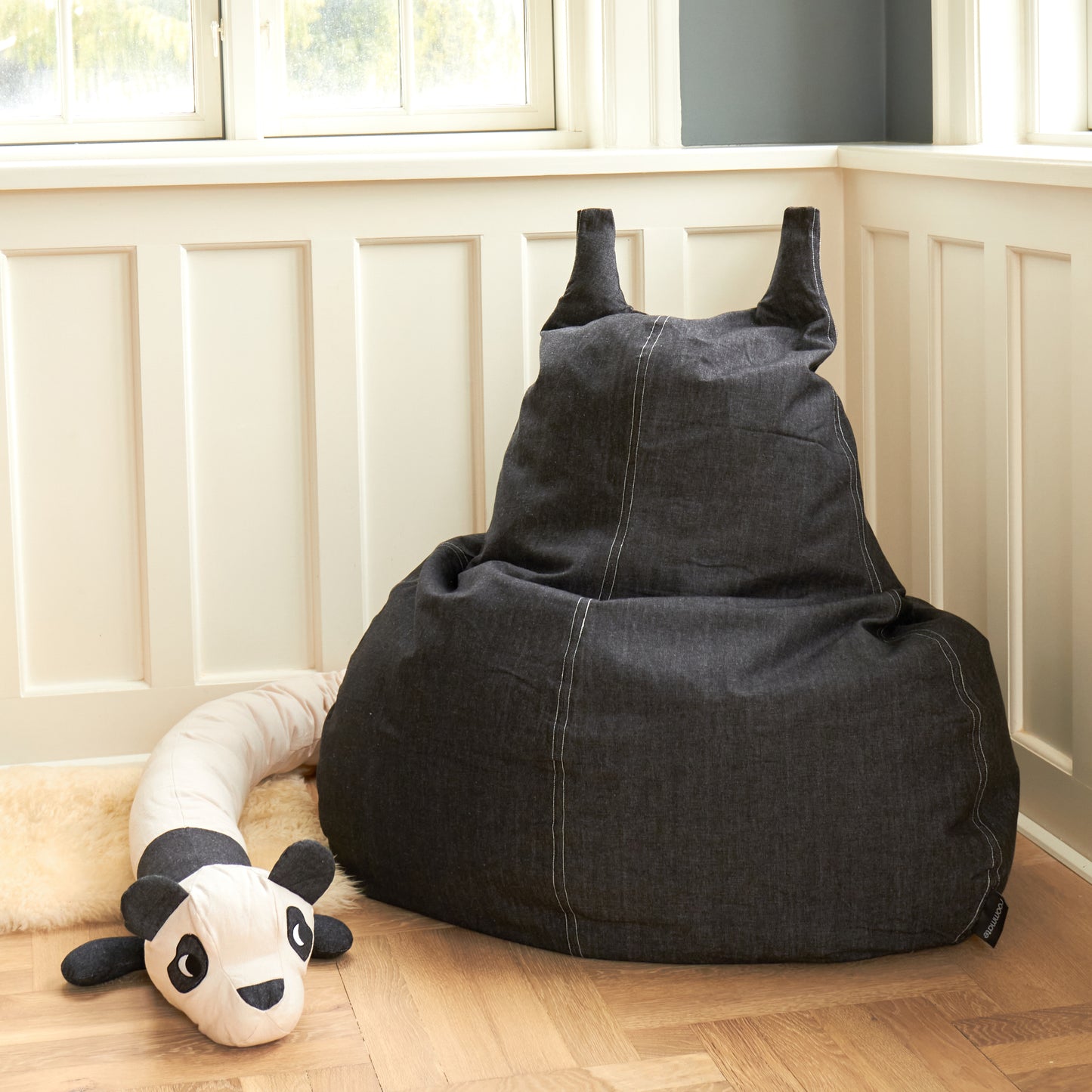 Happycat Bean Bag - Antracit • ROOMMATE.dk