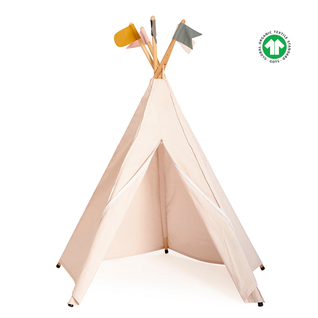 roommate hippie tipi zelt Play Tent Hippie Tipi - Off White • ROOMMATE.dk – Roommate