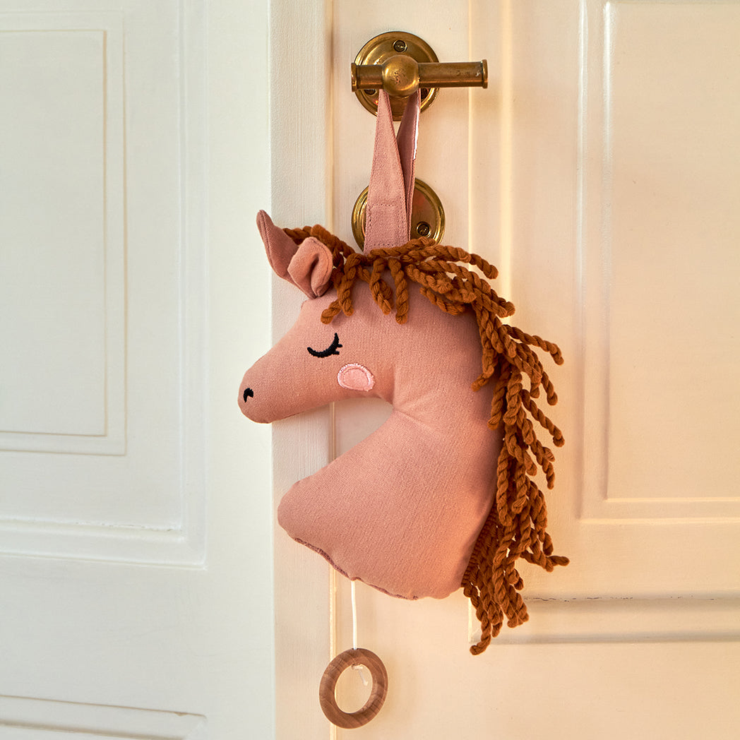 Horse Music Mobile - Light Rose • ROOMMATE.dk