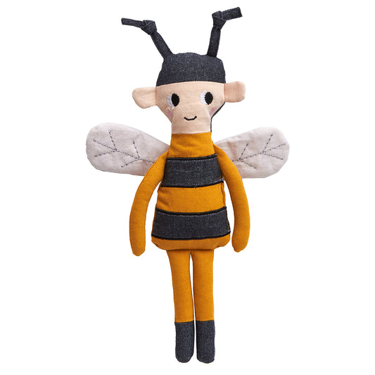 Bee Teddy Bear l -Yellow Ochre - ROOMMATE.DK
