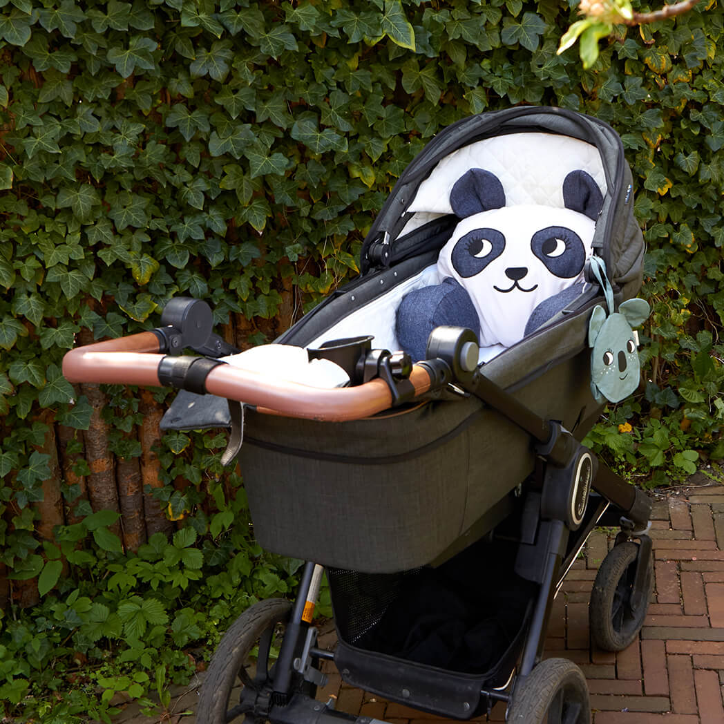 Panda Pram Cushion - Off White • ROOMMATE.dk