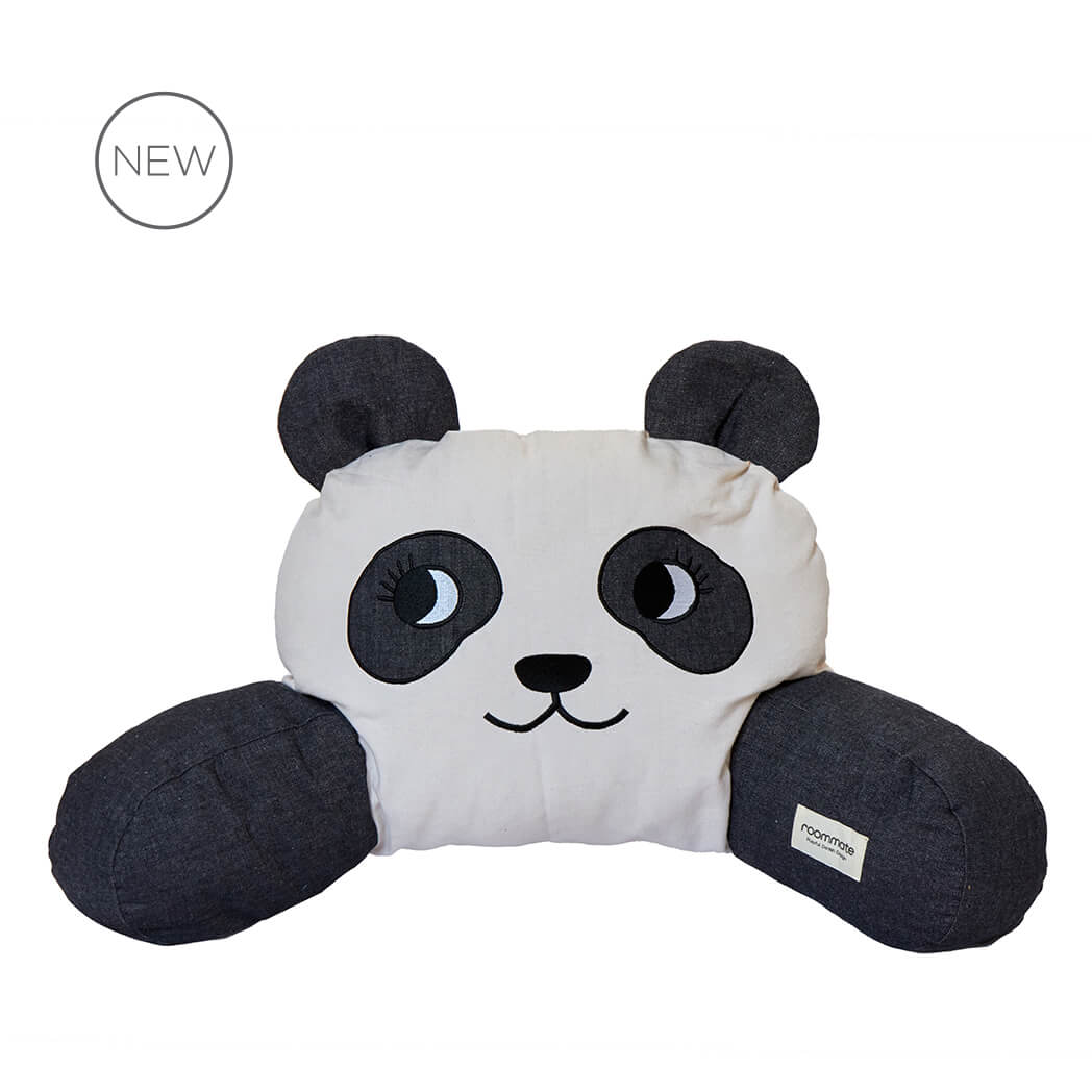 Panda Barnevognspude - Off White • ROOMMATE.dk