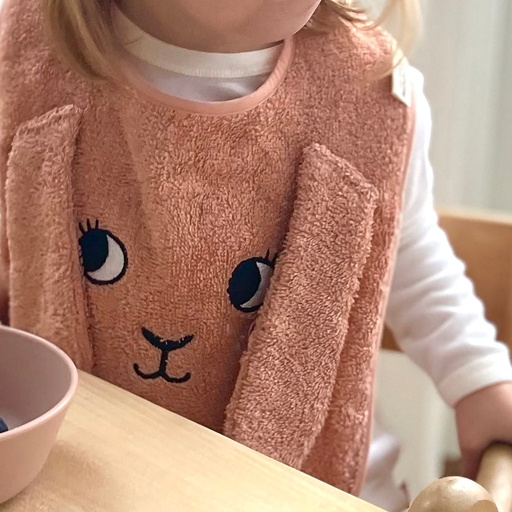 Bunny Bib - Light Rose -ROOMMATE.dk