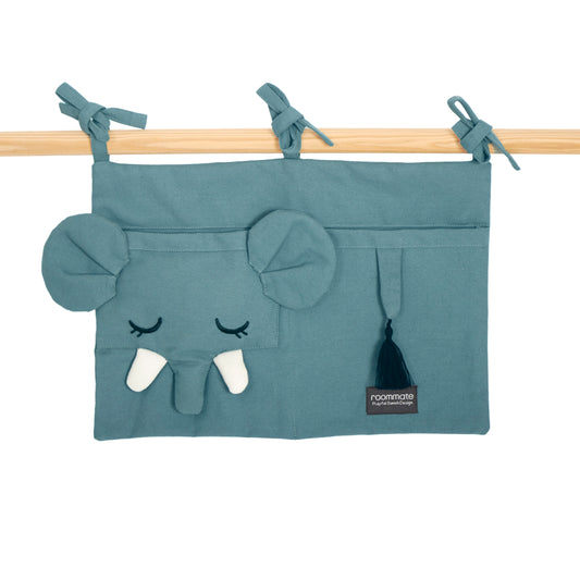 Elefant Sengelomme - Sea Grey • ROOMMATE.dk