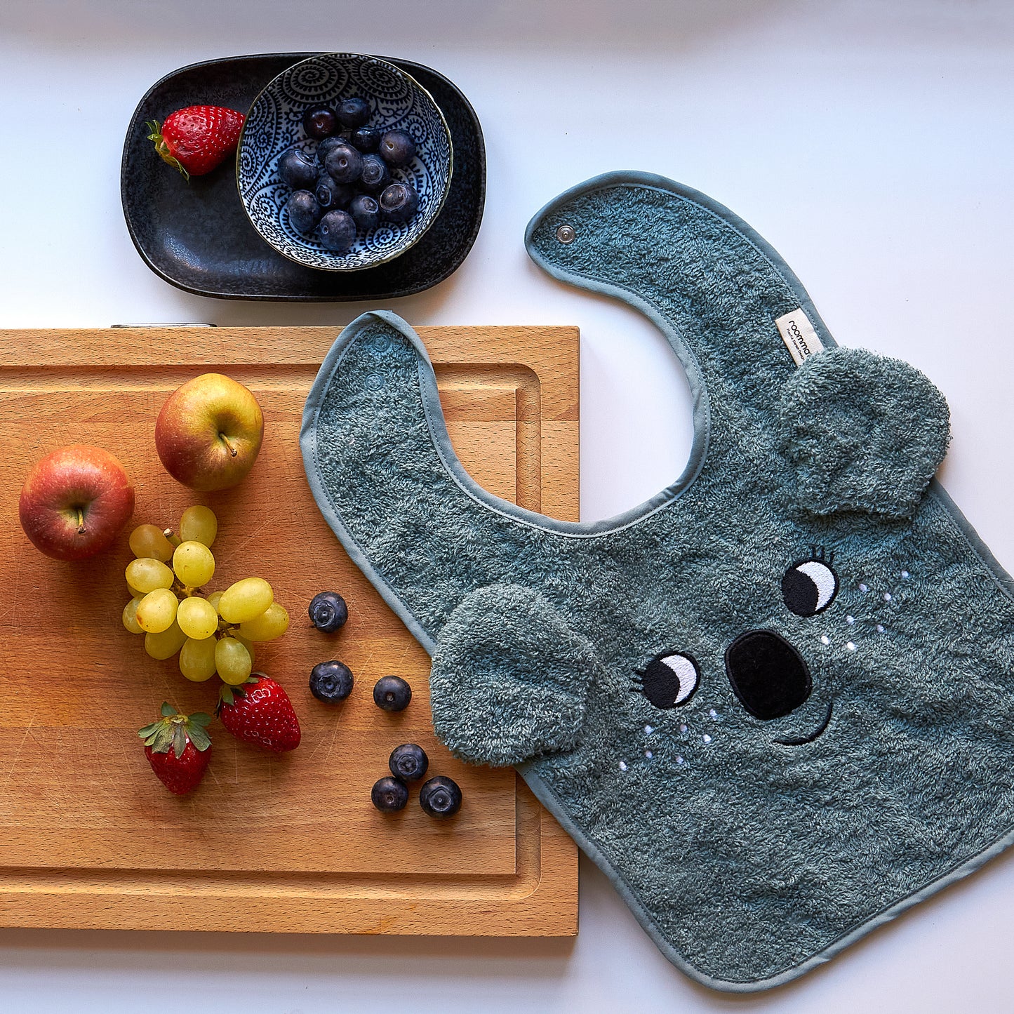 Koala Bib - Blue - ROOMMATE.dk