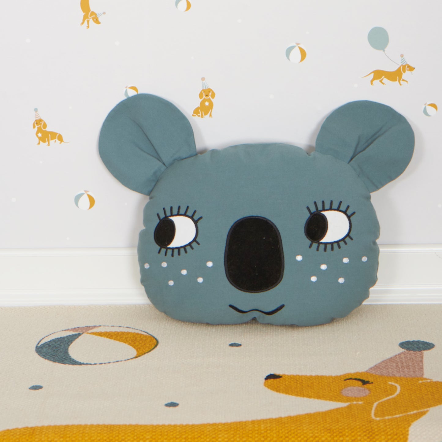 Koala Pude - Blå Sea Grey• ROOMMATE.dk