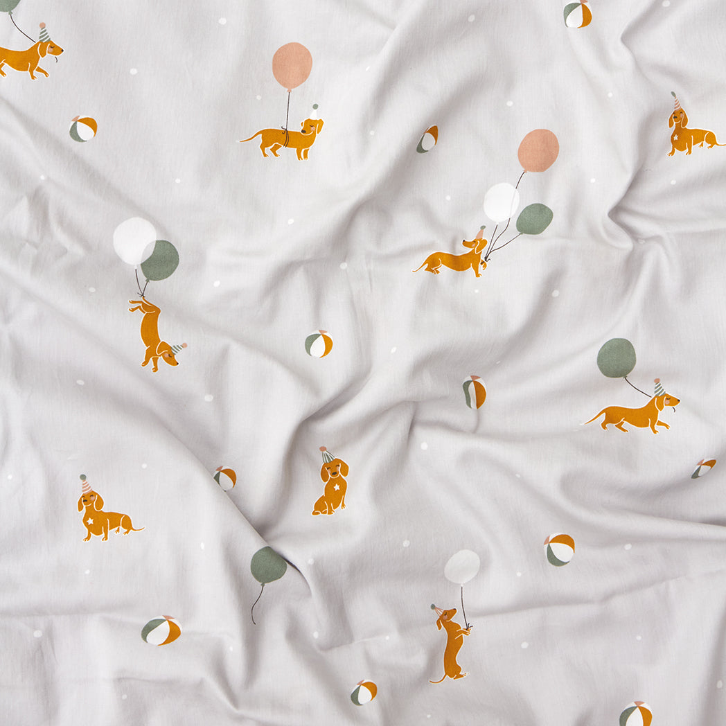 MAGIC DOGS ADULT BED LINEN - GOTS - GERMAN SIZE