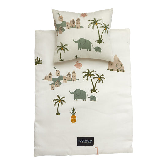 TROPICAL DOLL BEDDING