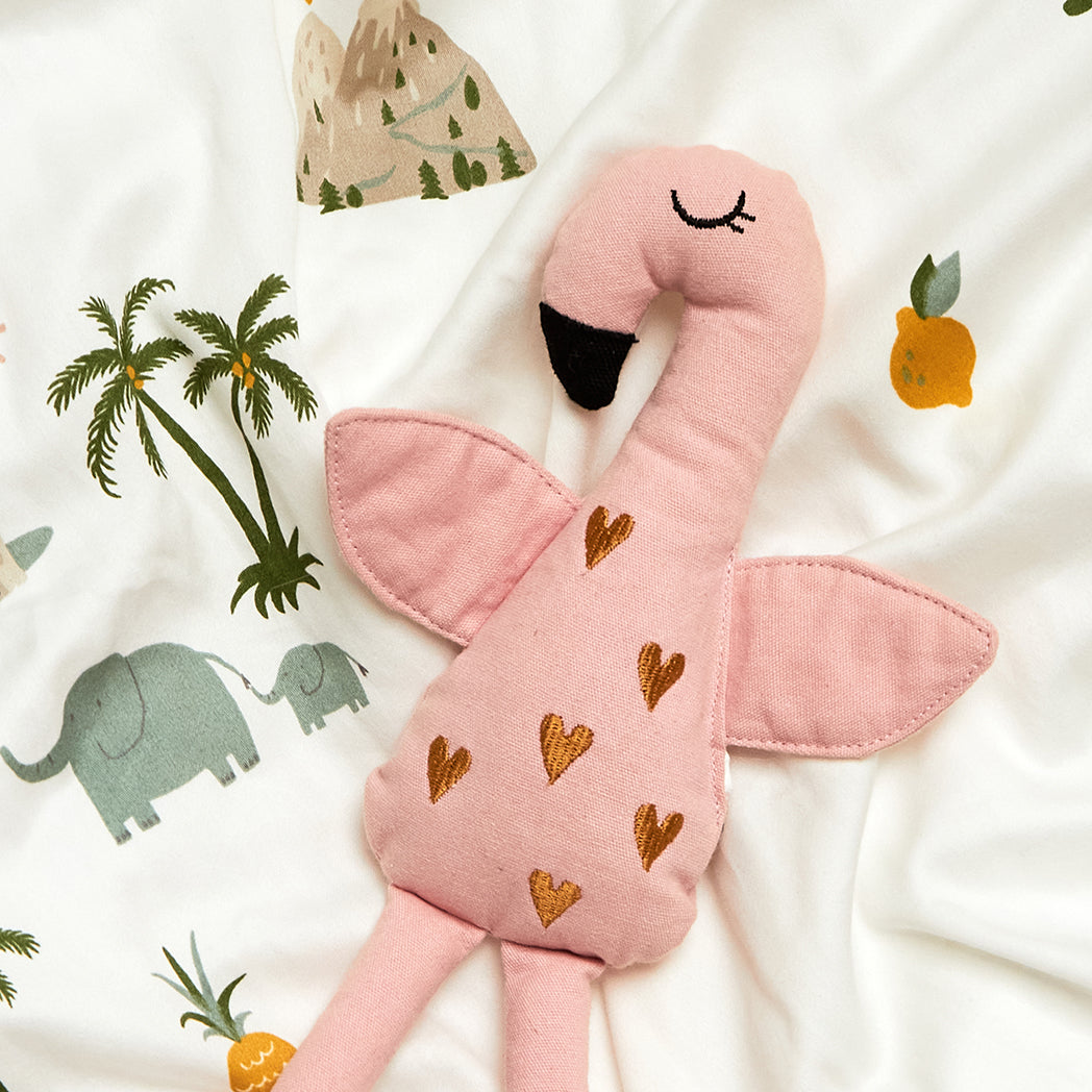 FLAMINGO RAG DOLL