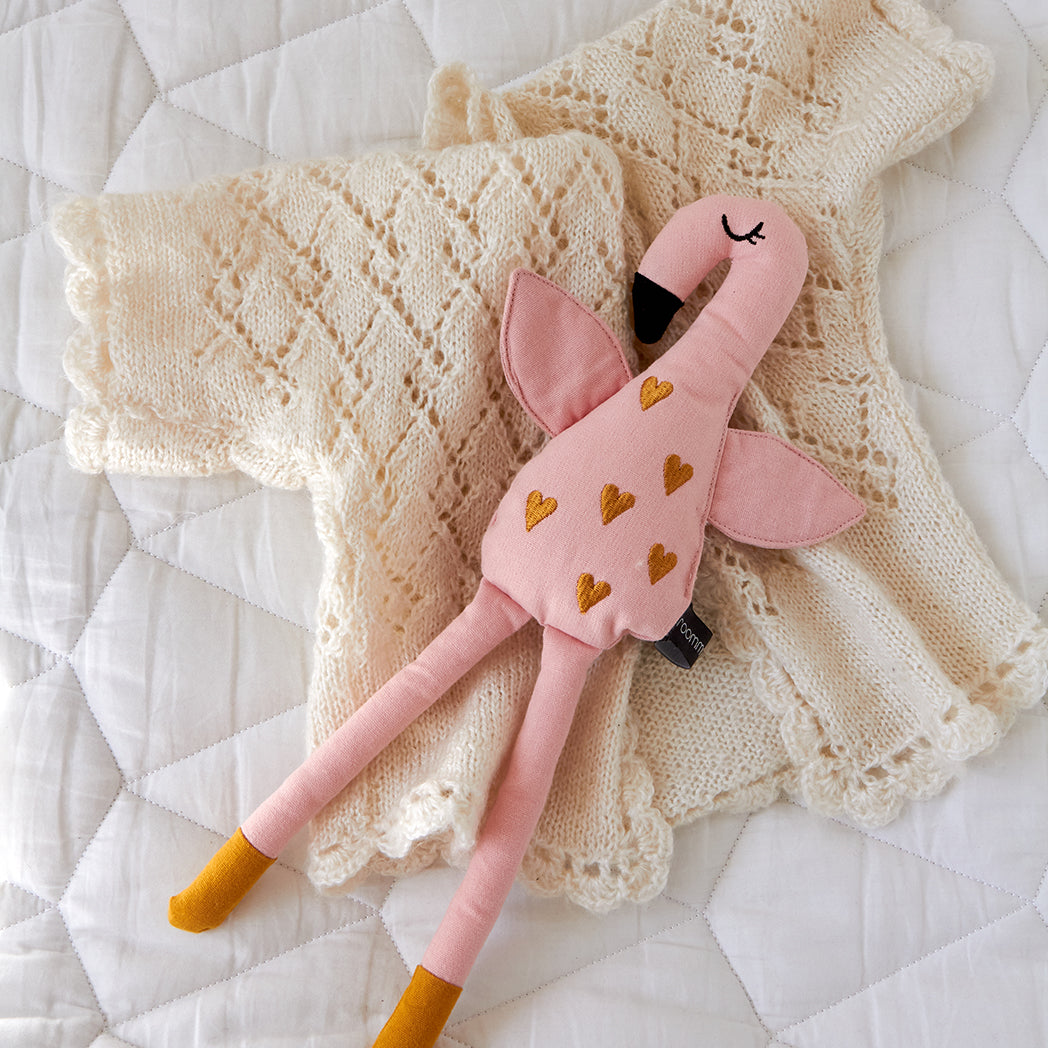 FLAMINGO RAG DOLL